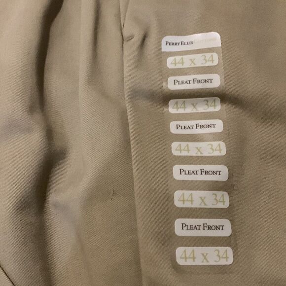 Perry Ellis cottons Office Chino. 44x34 NWT - Picture 2 of 7